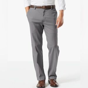 Dockers Men's Charcoal Dress Pants
